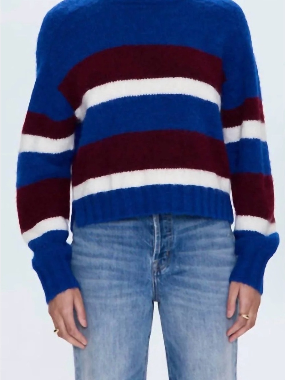 Pistola Adina Striped Crew Sweater